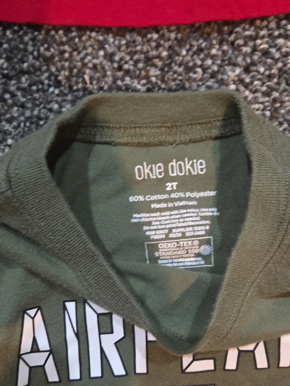 2T Carter's And Okie Dokie Long Sleeve